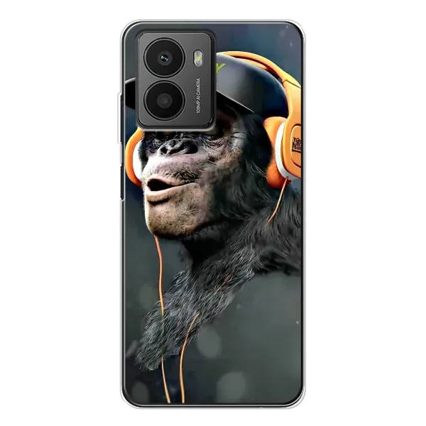 Чехол с принтом «В наушниках» для HMD Fusion