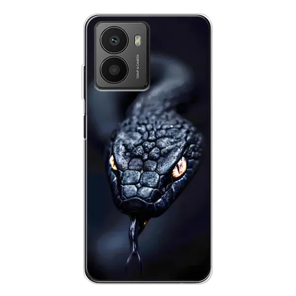 Чохол з принтом «Чорна змія» для HMD Fusion