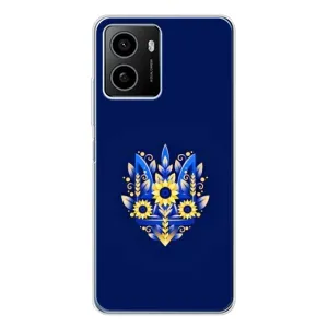 Чехлы для HMD Pulse Plus  Укр. Символика (AlphaPrint) (Цветочный Герб)