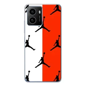 Чехлы для HMD Pulse Plus - с картинкой JORDAN (AlphaPrint) (Лого Джордан)
