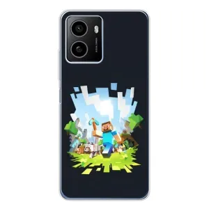 Чохол Майнкрафт на HMD Pulse Plus (AlphaPrint) Minecraft (персонажі Minecraft)