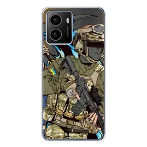 Чехлы с картинкой ЗСУ для HMD Pulse Plus (AlphaPrint) (Воин ВСУ)
