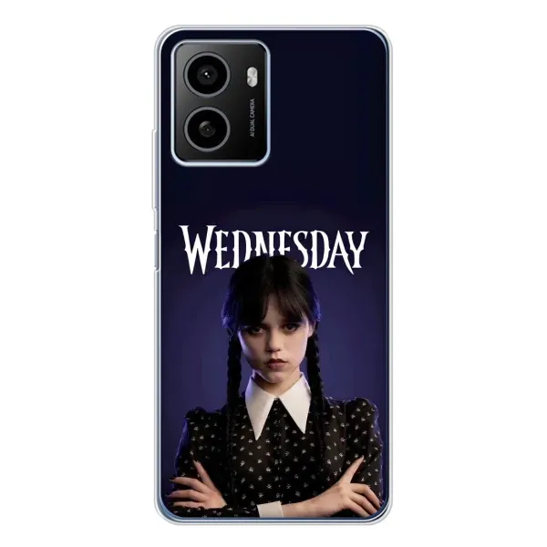 Чехол с принтом «Wednesday» для HMD Pulse Plus