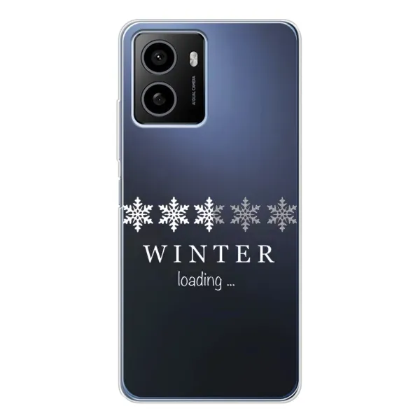 Чехол с принтом «Winter loading» для HMD Pulse Plus