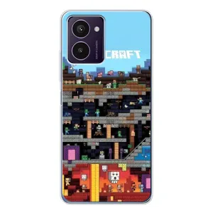 Чохол Майнкрафт на HMD Pulse Pro (AlphaPrint) Minecraft (фон Minecraft)