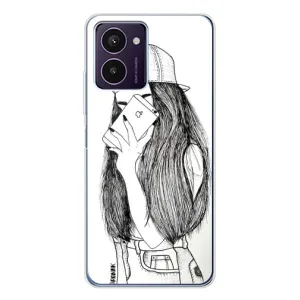 Чохол з друком для HMD Pulse Pro - (Мода) (AlphaPrint) (Фото дівчини)