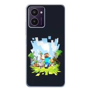 Чохол Майнкрафт на HMD Pulse Pro (AlphaPrint) Minecraft (персонажі Minecraft)