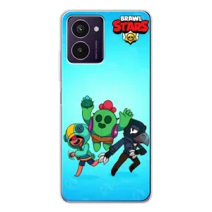 Чехлы Brawl Stars для HMD Pulse Pro (AlphaPrint) (Трио героев)