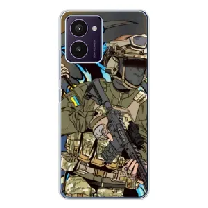Чехлы с картинкой ЗСУ для HMD Pulse Pro (AlphaPrint) (Воїн ЗСУ)