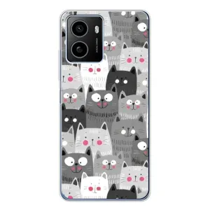 Чехлы с Котиками для HMD Pulse (VPrint) (Рисованные котики)