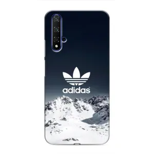 Чехлы Адидас для Huawei Honor 20 (AlphaPrint) (Адидас в горах)