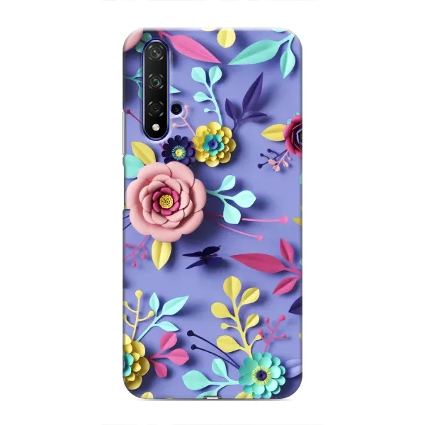 Чехол с принтом «Цветочный дизайн» для Huawei Honor 20