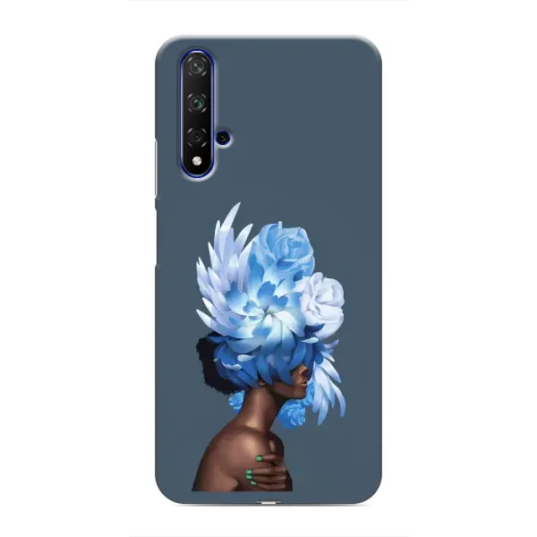 Чехол с принтом «Цветы на голове» для Huawei Honor 20 Чехол с принтом «Цветы на голове» для Huawei Honor 20
