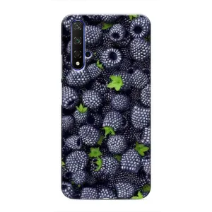 Чехлы с Фруктами для Huawei Honor 20 (VPrint) (Ежевика)