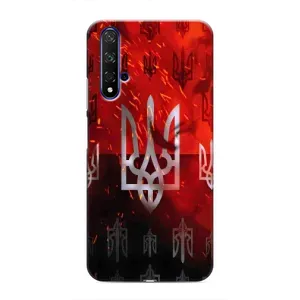 Украинские Чехлы для Huawei Honor 20 с картинкой УПА (AlphaPrint) (ГЕРБ УПА)