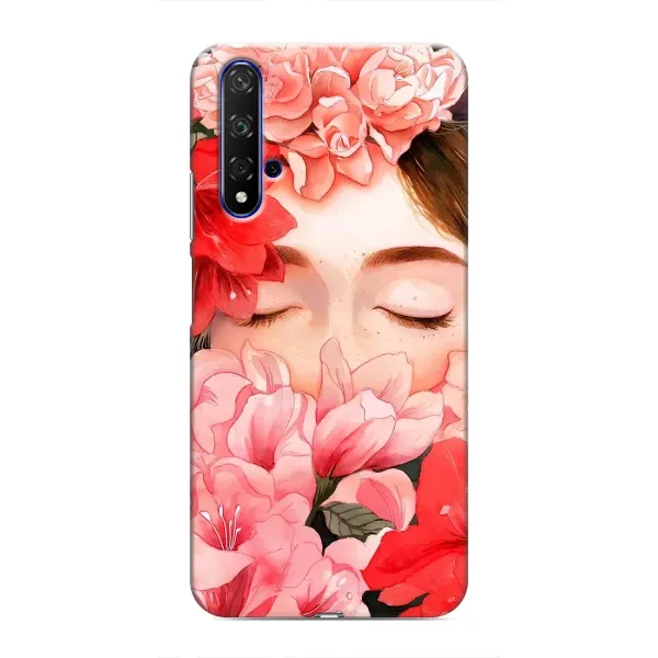 Чехол с принтом «Глаза в цветах» для Huawei Honor 20 Чехол с принтом «Глаза в цветах» для Huawei Honor 20