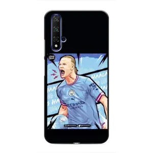 Чехлы с футболистом Ерлинг Холанд для Huawei Honor 20 (AlphaPrint) (гол Эрлинг Холланд)
