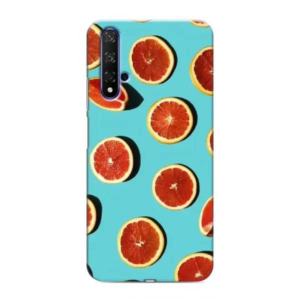 Чехол с принтом «Грейпфрут» для Huawei Honor 20