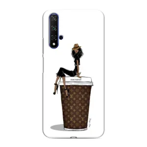 Чехлы Луи Витон для Huawei Honor 20 (AlphaPrint - LOUIS VUITTON) (кофе LOUIS VUITTON)