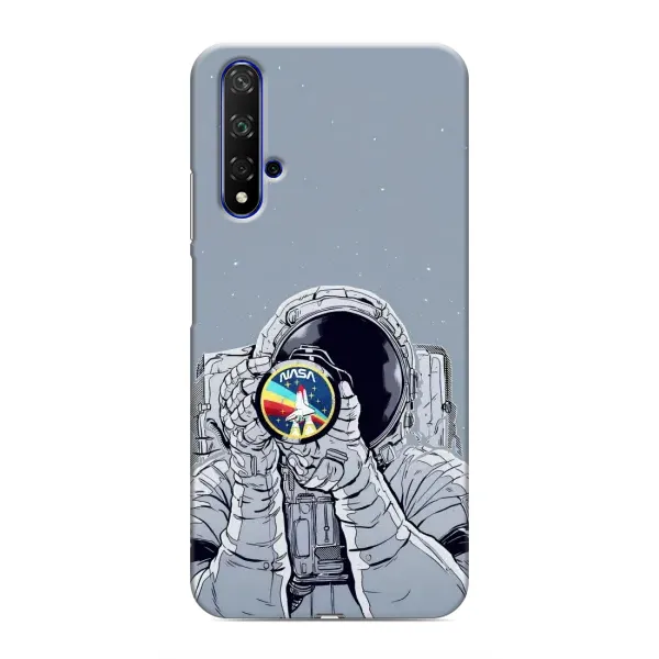 Чехол с принтом «Космонавт фото» для Huawei Honor 20
