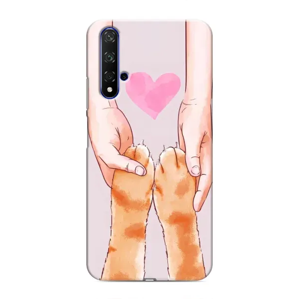 Чехол с принтом «Любовь к котикам» для Huawei Honor 20 Чехол с принтом «Любовь к котикам» для Huawei Honor 20