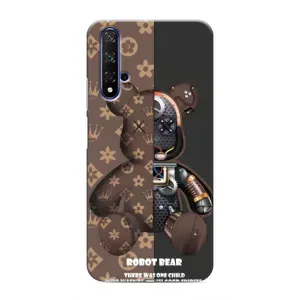 Крутые Чехлы Луи Виттон для Huawei Honor 20 (AlphaPrint) (Медведь Луи Витон)