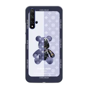 Крутые Чехлы Луи Виттон для Huawei Honor 20 (AlphaPrint) (Медвежонок LV)