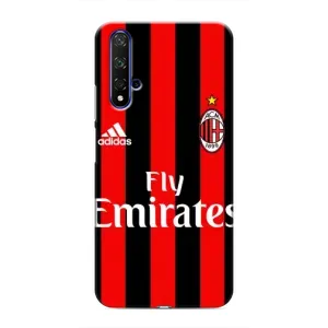 Чехлы для Huawei Honor 20 (VPrint) - Футбольные клубы (Milan)