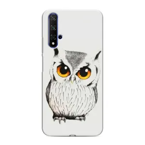 Чехол с птицами на Huawei Honor 20 (VPrint) (Милая Сова)