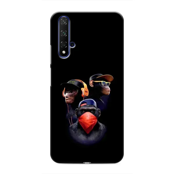Чехол с принтом «Три обезьяны» для Huawei Honor 20