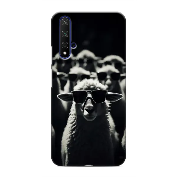 Чехол с принтом «Овечка в очках» для Huawei Honor 20