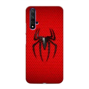 Чехол с человеком пауком для Huawei Honor 20 - (AlphaPrint) (Паук Марвел)