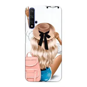 Чехол с печатью для Huawei Honor 20 - (Мода) (AlphaPrint) (Путешествие)