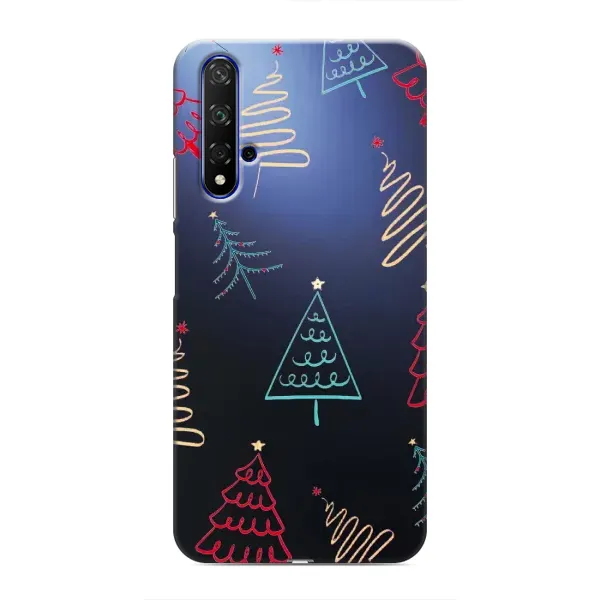 Чехол с принтом «Рождественские елки» для Huawei Honor 20