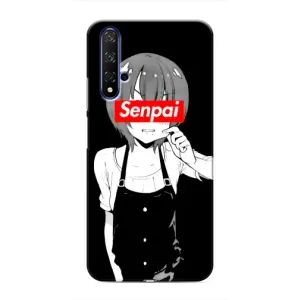Чехлы Персонажи Аниме Наруто для Huawei Honor 20 (AlphaPrint) (Senpai)