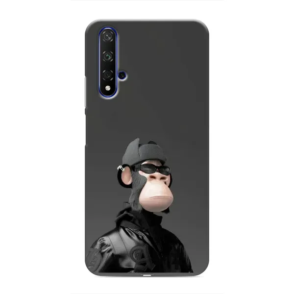 Чехол с принтом «стильная обезьяна NFT» для Huawei Honor 20