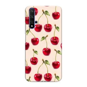 Чехлы с Фруктами для Huawei Honor 20 (VPrint) (Вишня)