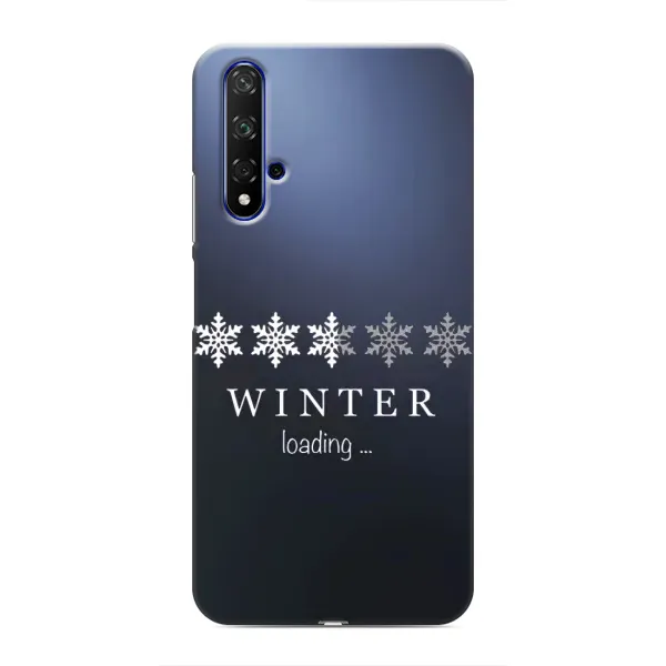 Чехол с принтом «Winter loading» для Huawei Honor 20