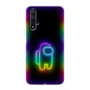 Чехол Амонг Ас для Huawei Honor 20 (AlphaPrint) (Яркий скин)