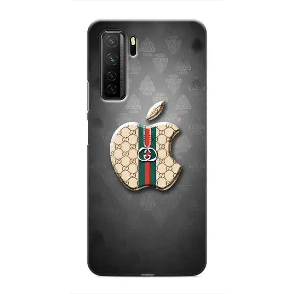 Чохол з принтом «Apple gucci» для Honor 30s