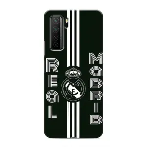 ФК Реал Мадрид чохли для Honor 30s (AlphaPrint) (чорно білий Реал)