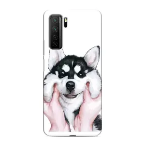 Чохли з собаками для Honor 30s (VPrint) (Радісний Хаскі)