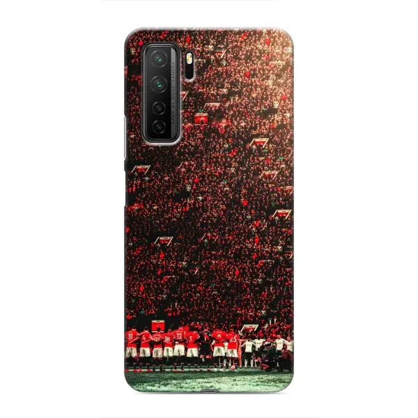 Чохол з принтом «фанати Манчестер Юнайтед» для Honor 30s Чохол з принтом «фанати Манчестер Юнайтед» для Honor 30s