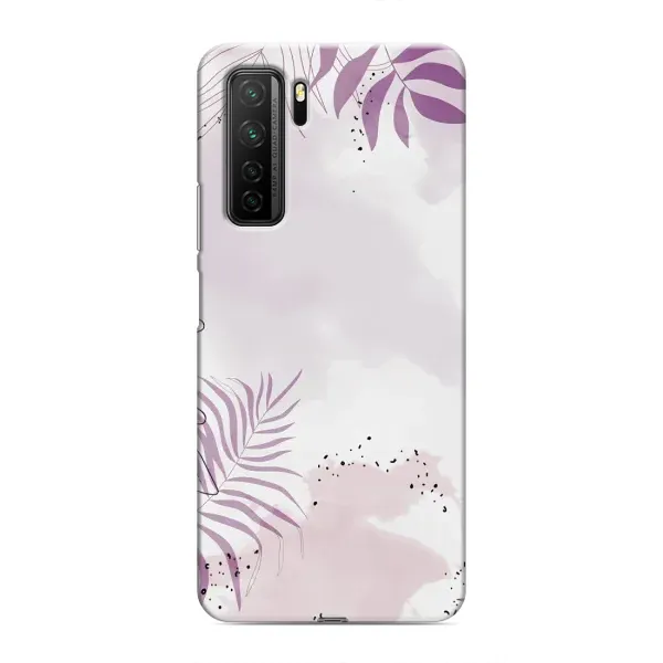 Чохол з принтом «Фіолетове листя» для Honor 30s
