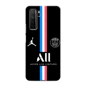 Чохли PSG для Honor 30s (AlphaPrint) (футболка ПСЖ)