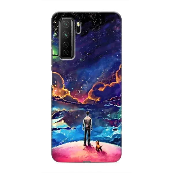 Чехол с принтом «Галактический вид» для Honor 30s