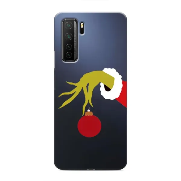 Чохол з принтом «Грінч з іграшкою» для Honor 30s