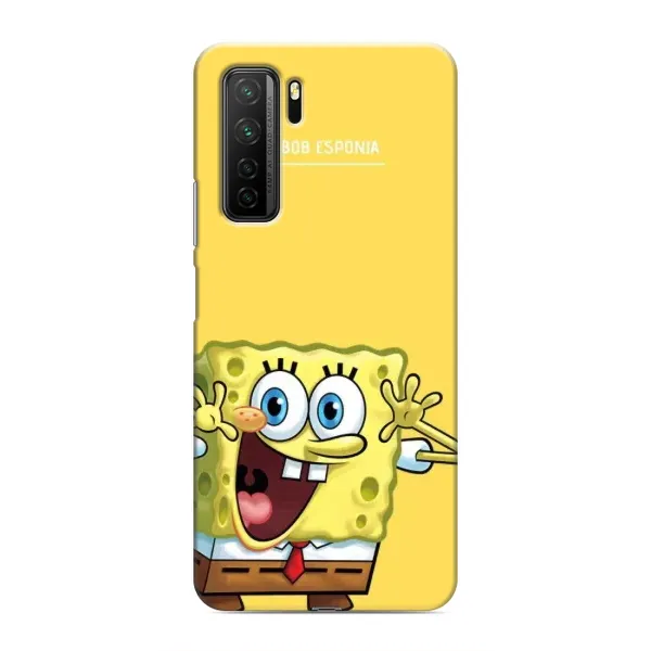 Чохол з принтом «Губка Боб» для Honor 30s