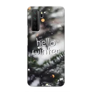 Новорічні, Святкові Чохли для Honor 30s - 2024 год (Hello winter)
