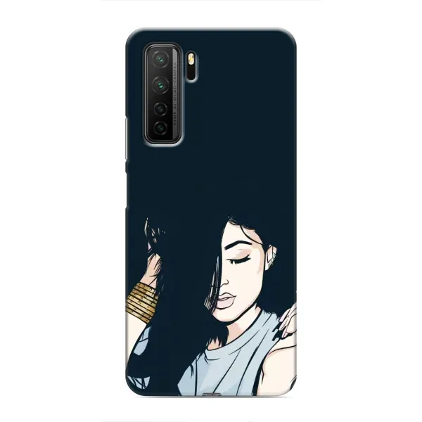 Чохол з принтом «Гарна дівчина» для Honor 30s